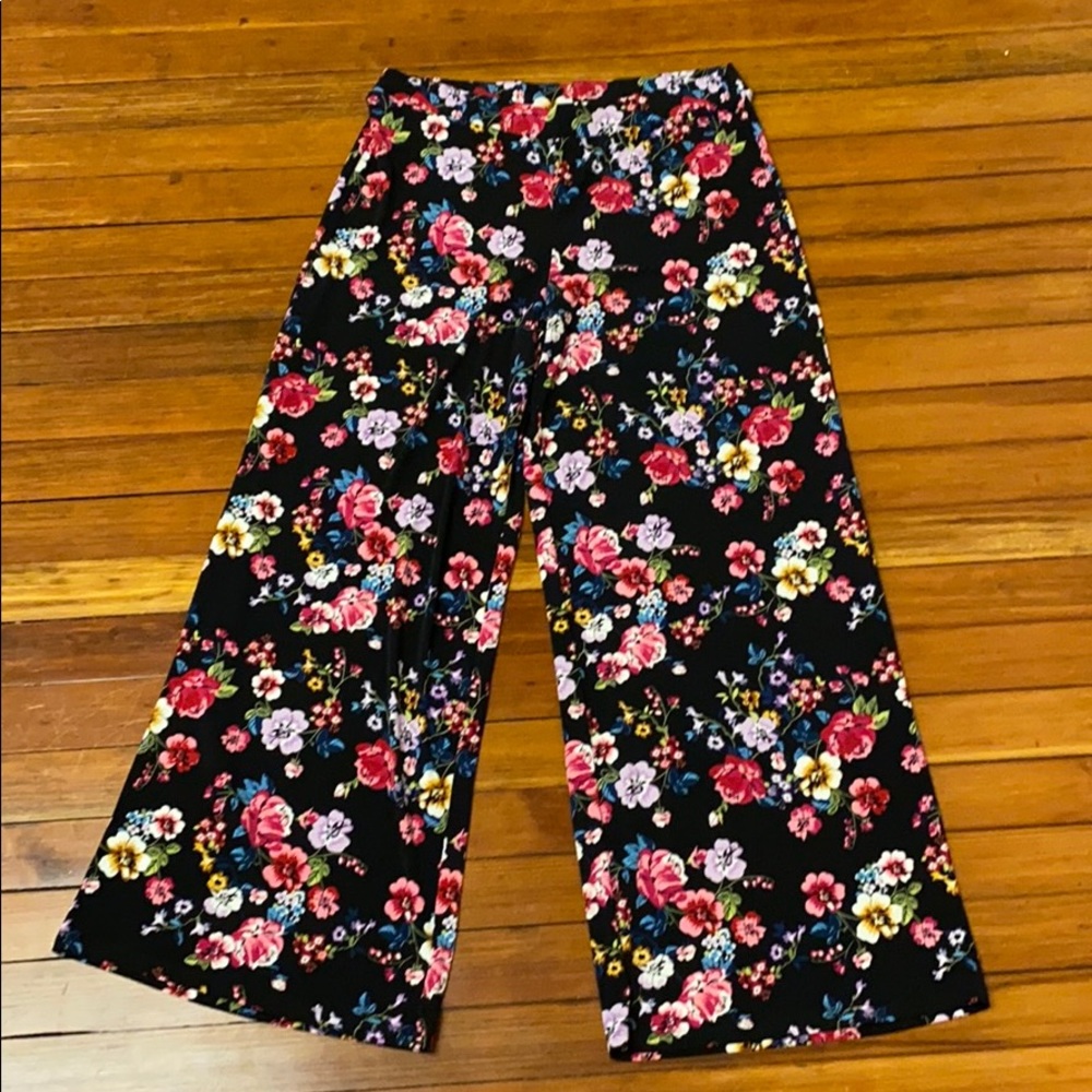 Cato Gaucho Pants Floral Print